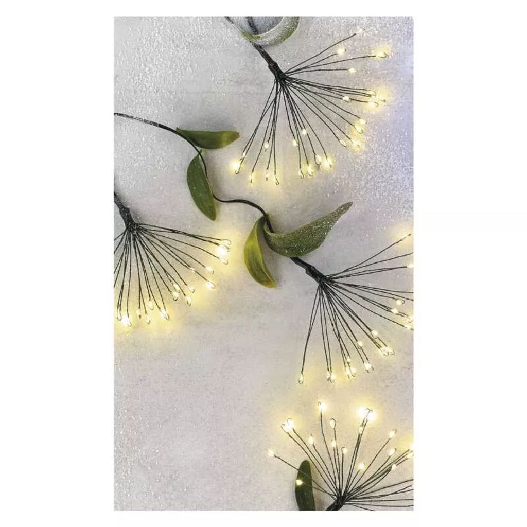 JOYIN 8 Stück LED-Perlenketten Mit Jumbo-Glühbirnen – Leuchtender Weihnachtsschmuck In 3 Beleuchtungsmodi – Für Partys & Festliche Outfits