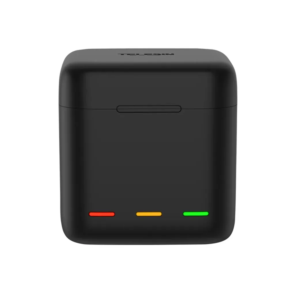 Caricabatterie 3 Slot TELESIN GP-BCG-901 per GoPro Hero 9-12 | Fast