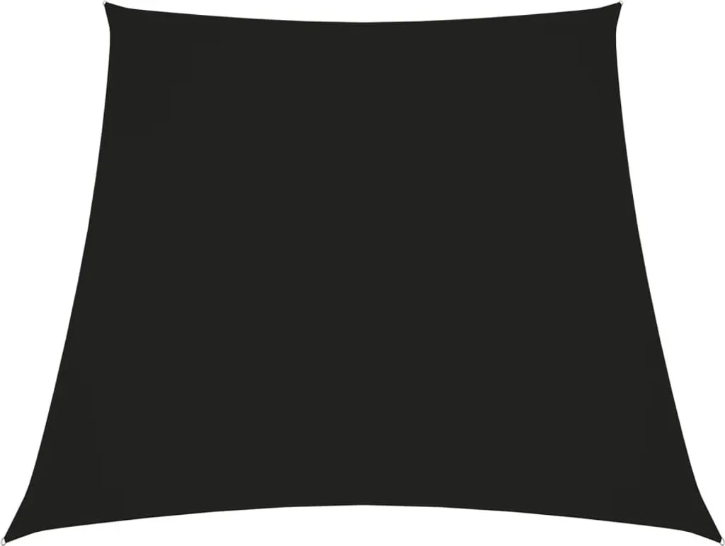 Vela Ombreggiante Nera 3/5x4m Maison Exclusive Design Trapezio