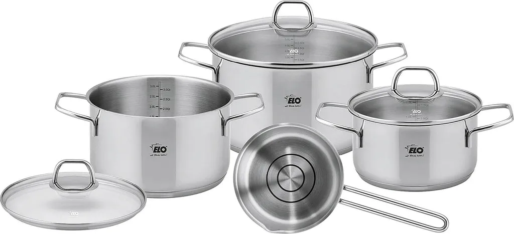 Offerta Set 4 Pentole ELO Twice 41410 Acciaio Inox Miglior Prezzo