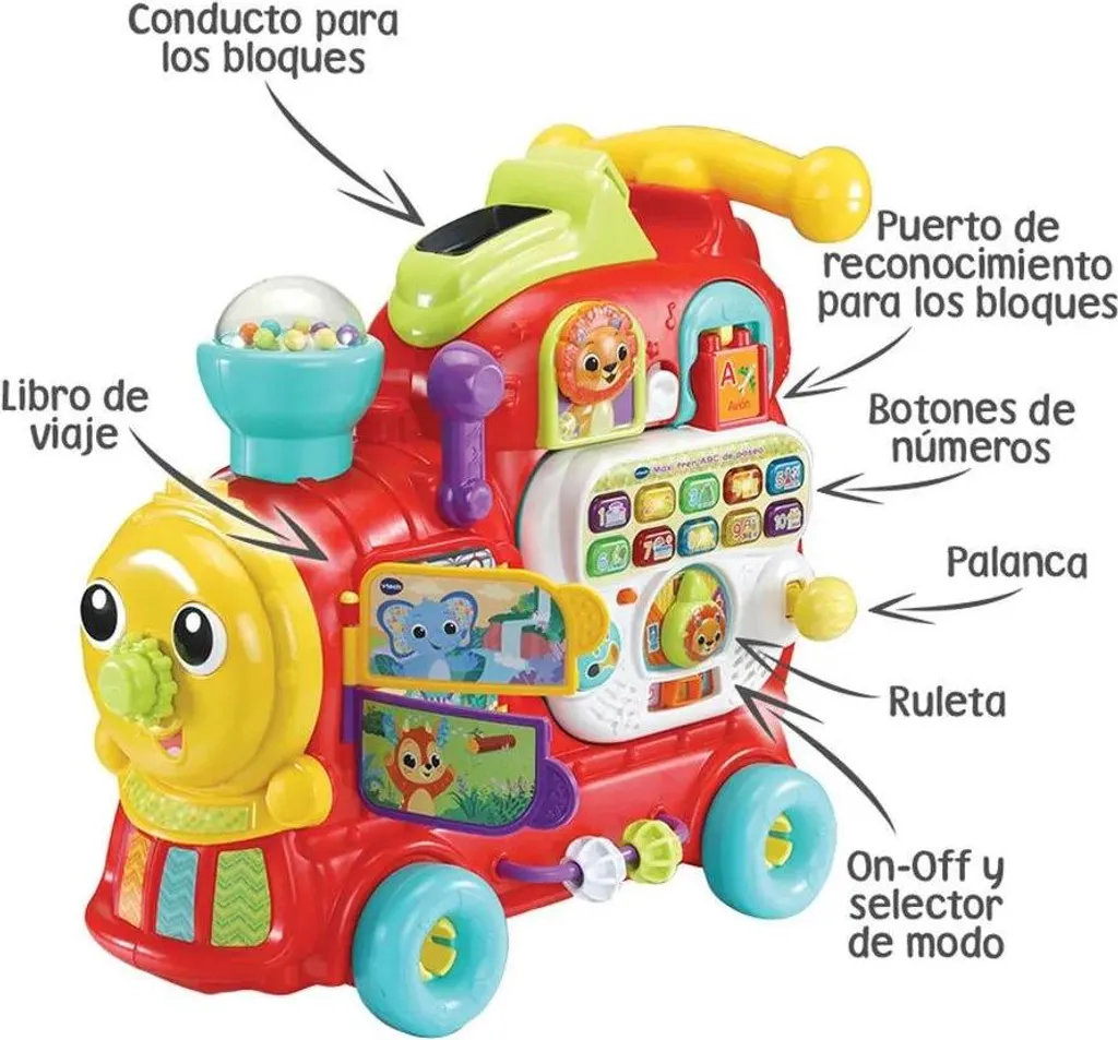 Apprendre à Marcher Sans Chute : Maxi Train ABC VTech Stable et Ludique - 10