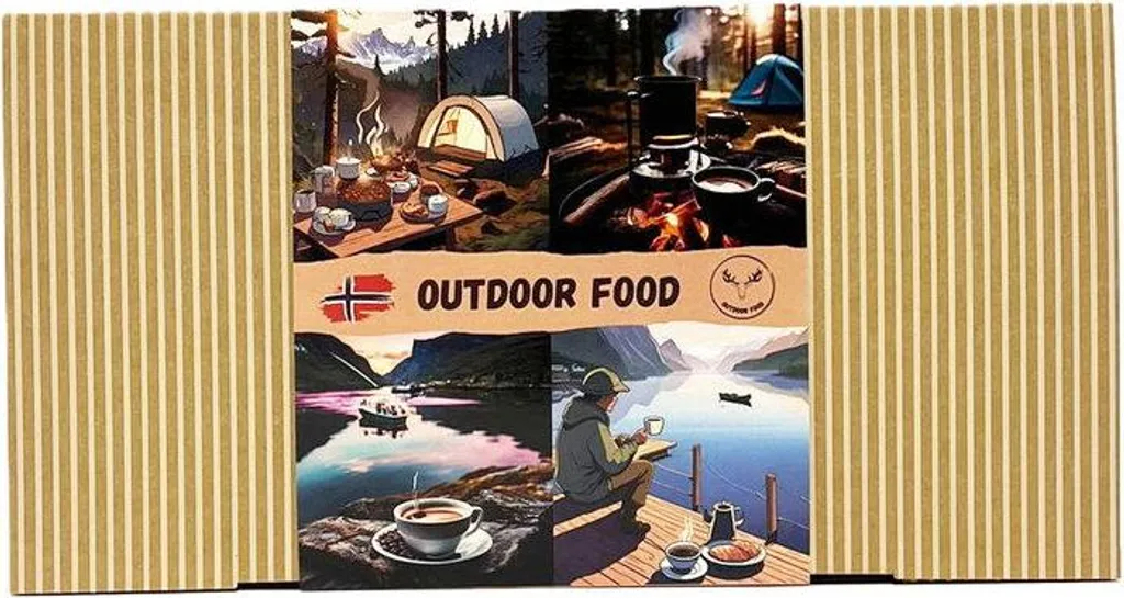 Boîte Alimentaire de Randonnée North Trappers Outdoor Food Velký Klasik