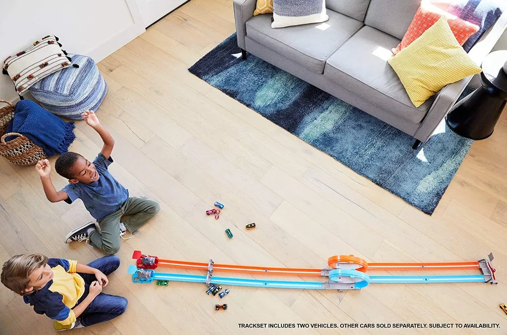 Mattel Hot Wheels Double Loop Dash circuit de course avec double looping - 15
