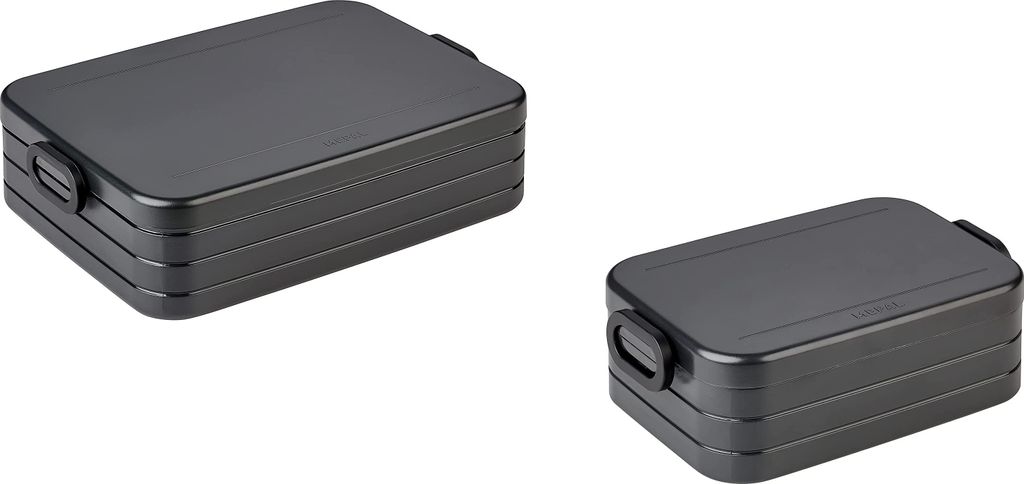 Mepal | Take a Break Duo Pack | Brotdose To Go | Lunchboxen für 2 bis 4 Sandwiches oder 4 bis 8 Brotscheiben | ideal für Meal Prep | Essenbox mit...