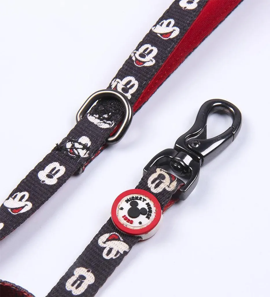 Guinzaglio per cani Mickey Mouse Nero M - 8