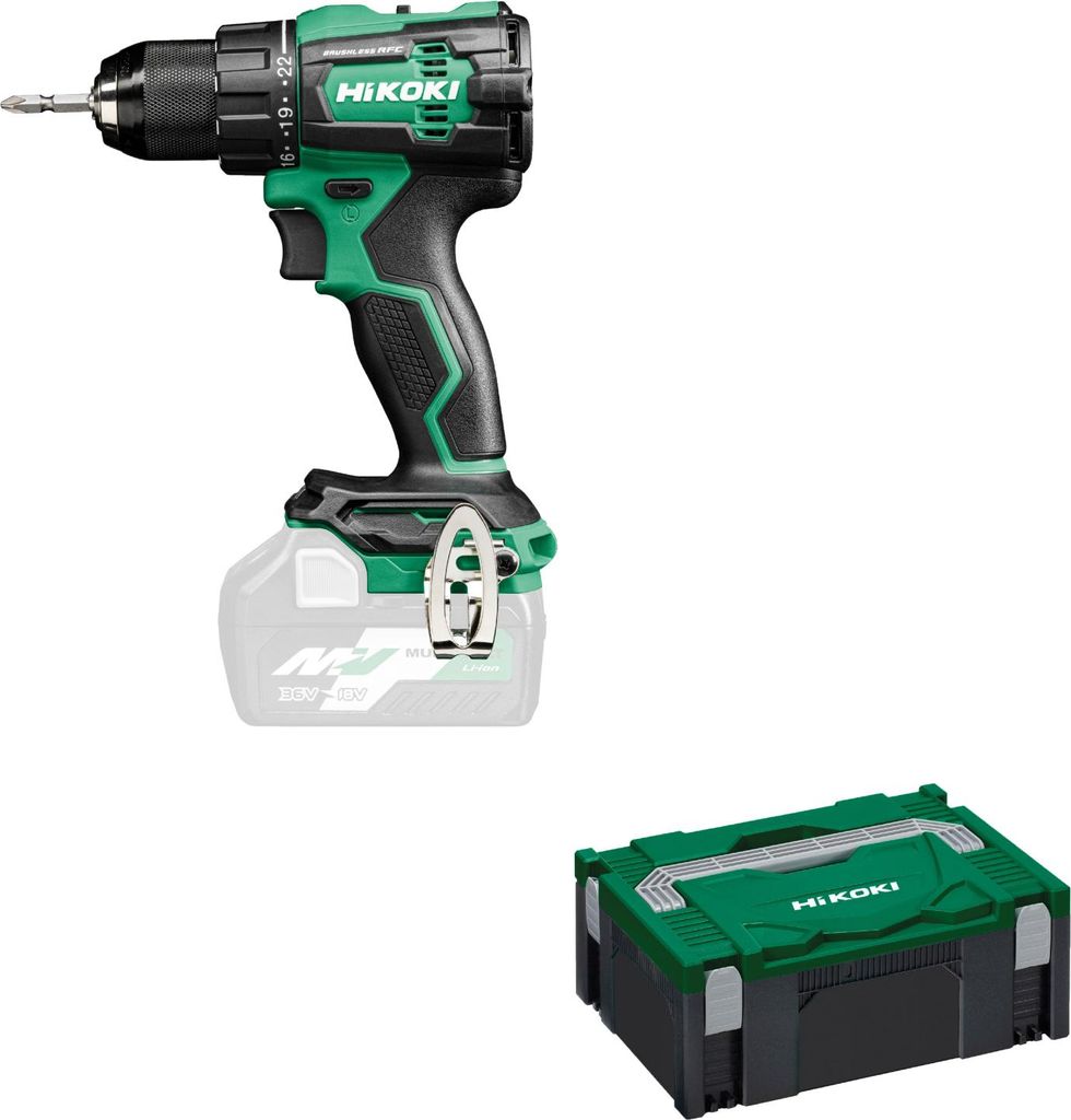 HiKOKI DS18DEW2Z akumulátorový vŕtací skrutkovač, bez Obrázok produktu 