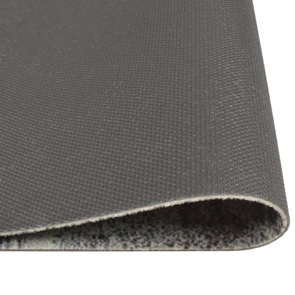 vidaXL Kuchynský koberec umývateľný betón 60x300 cm Velvet Obrázok produktu 