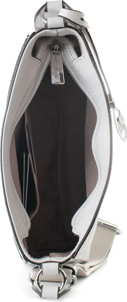Sac porté croisé blanc Michael Kors, accessoire chic format compact - 3