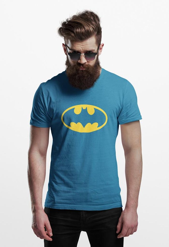 D&B 150 Uni Polo MO00089 Batman SaphirBlau-Größe S