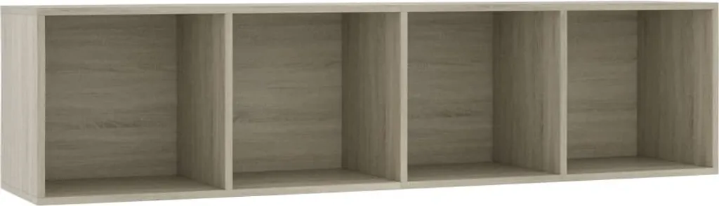 Mobile Libreria TV in Rovere Sonoma 143cm - Stile Casa e Comfort