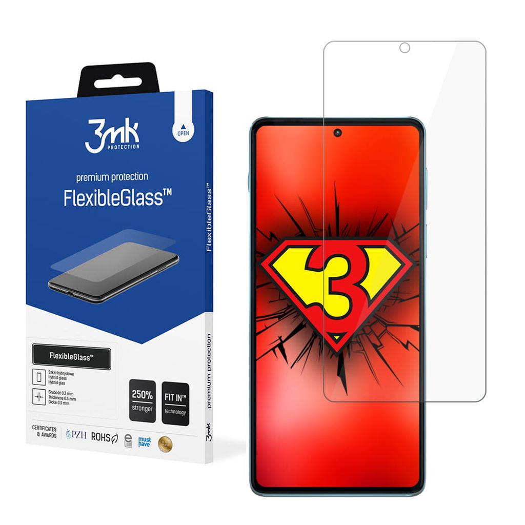 3MK FlexibleGlass, Motorola, Edge 20 Pro, Schlagfest, Produktbild 