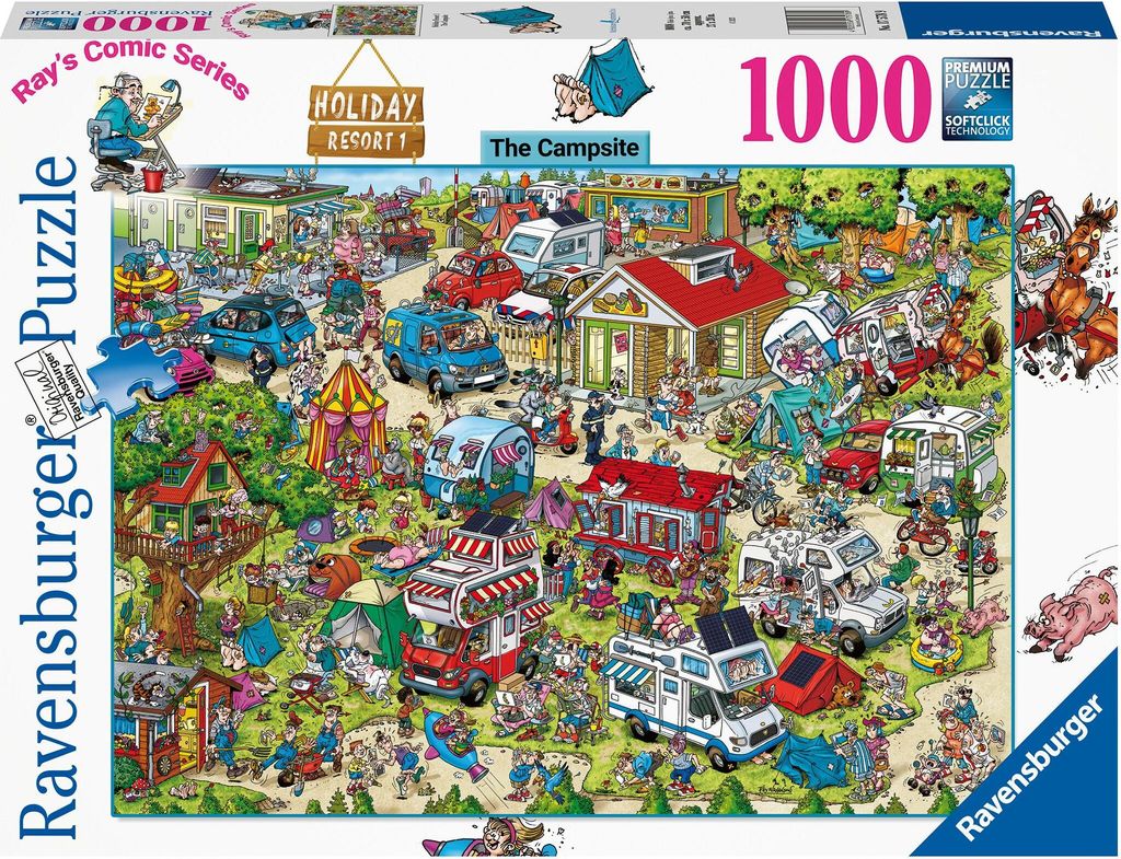 Holiday Resort 1 - The Campsite Ravensburger 17578 Produktbild 