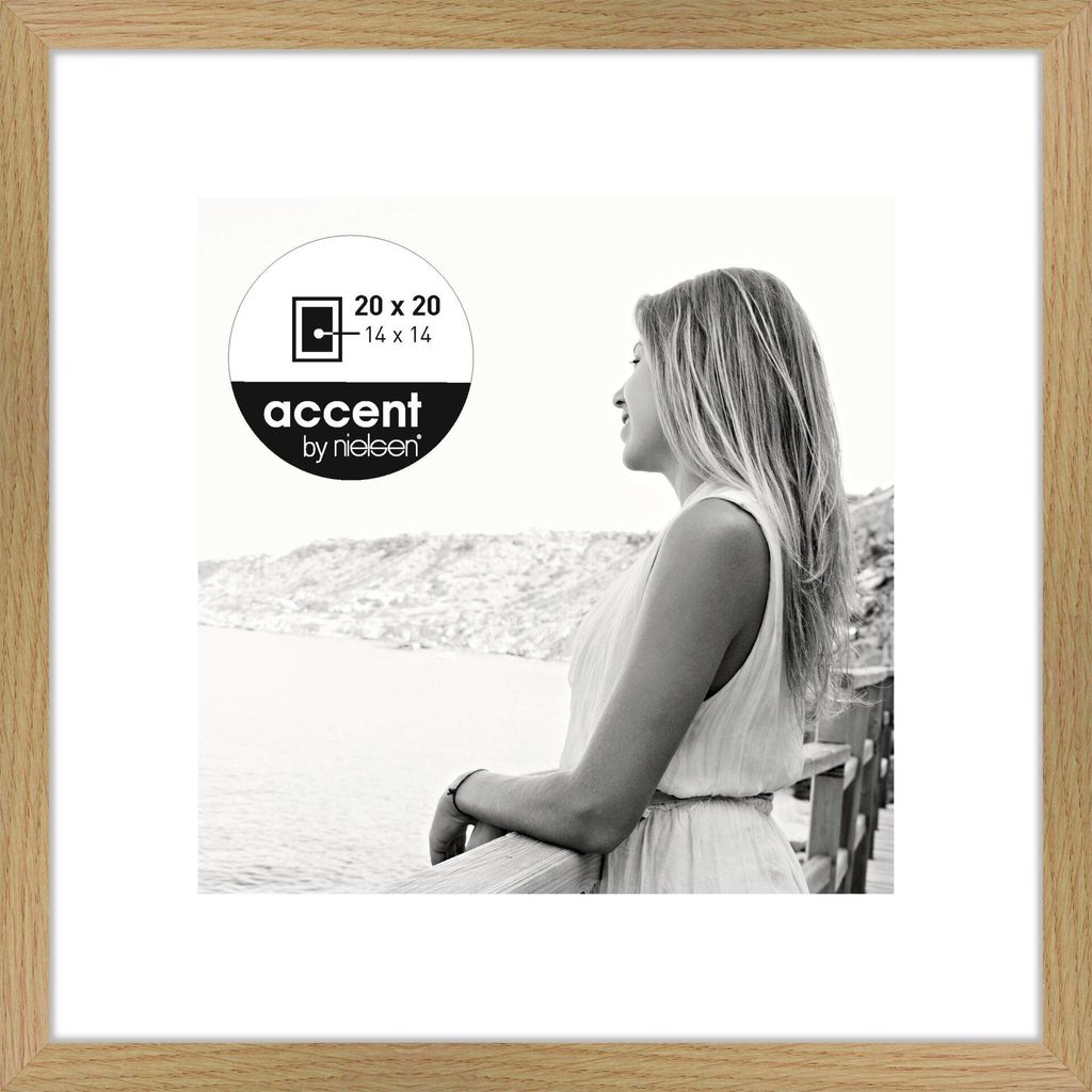 Nielsen Aura dub 20x20 drevo vrátane passepartout 1115002 Obrázok produktu 