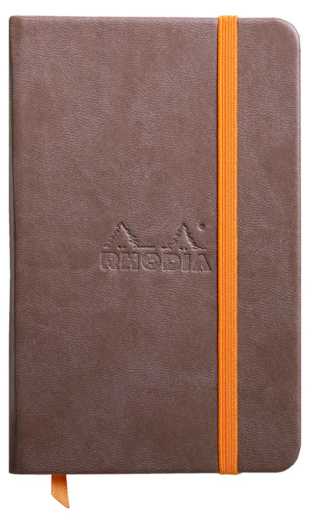 Rhodia 118643C, Einfarbig, Schokolade, A6, 96 Blätter, Produktbild 