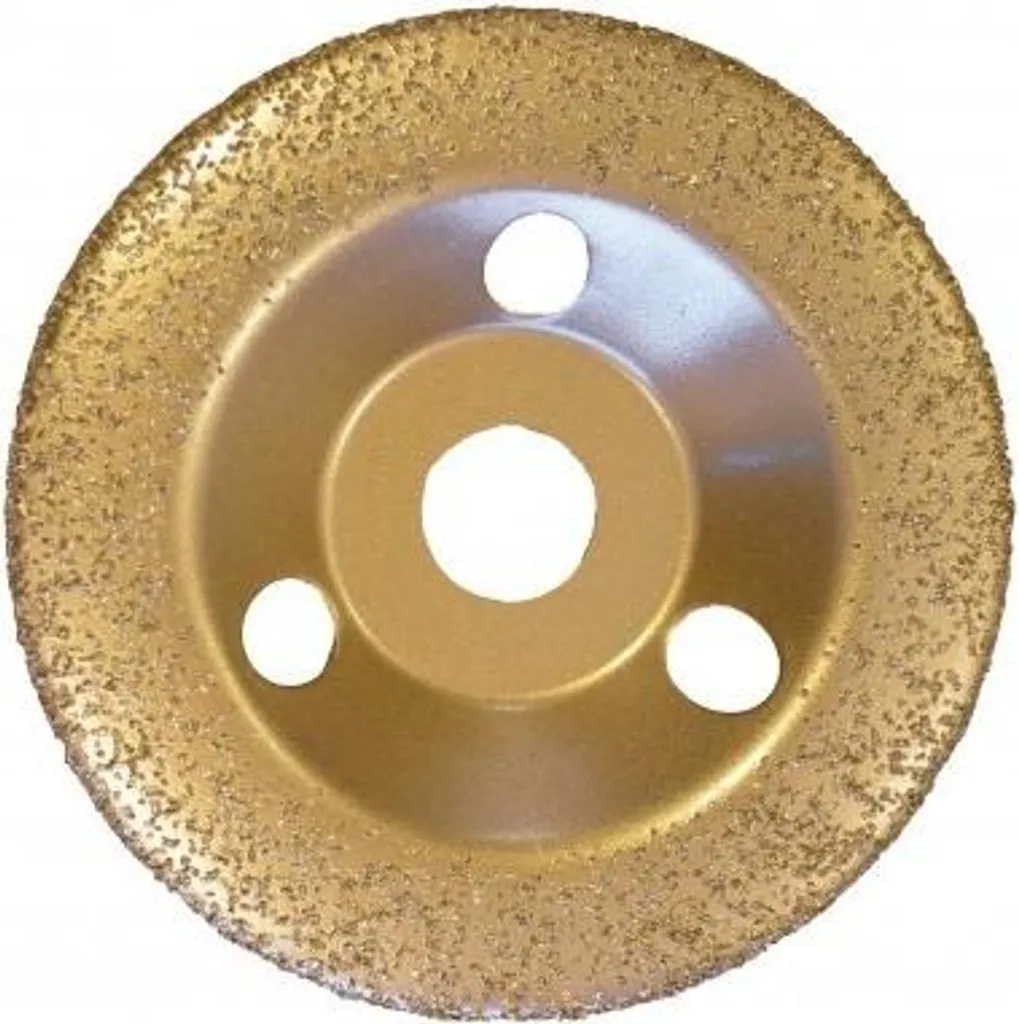 Râpe rotative bombée en carbure de tungstène Ø 125mm pour meuleuse d'angle