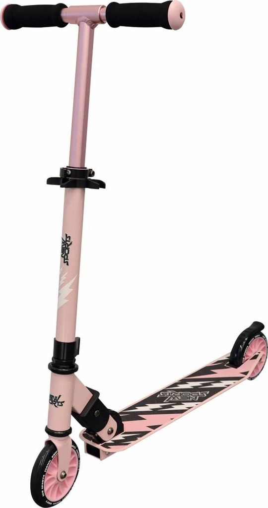 New Sports Scooter rosa/schwarz, 120mm, ABEC7 Produktbild 