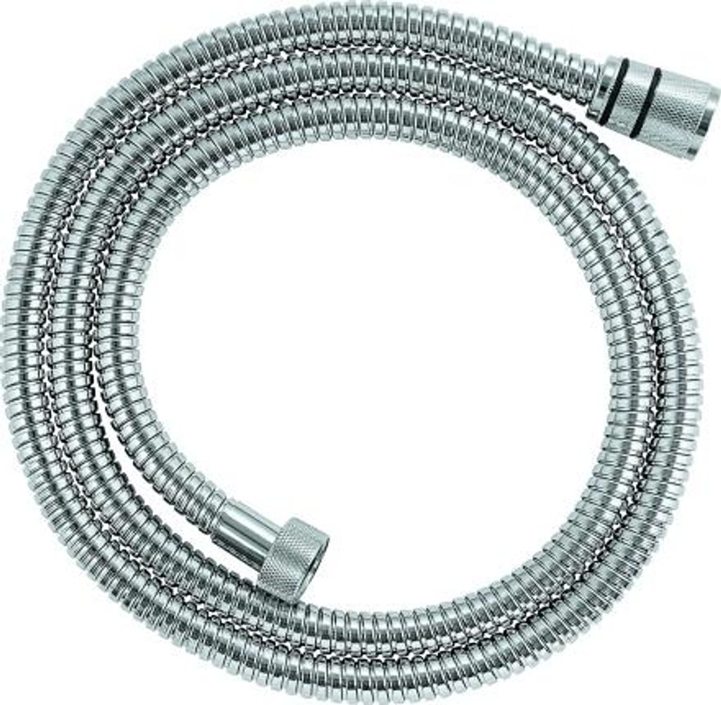 GROHE Metallbrauseschlauch Rotaflex Metal Long-Life TwistStop 28417_1, 1.500 mm, verstärkte Ausführung, Drehkonus für TwistStop-Funktion, chrom