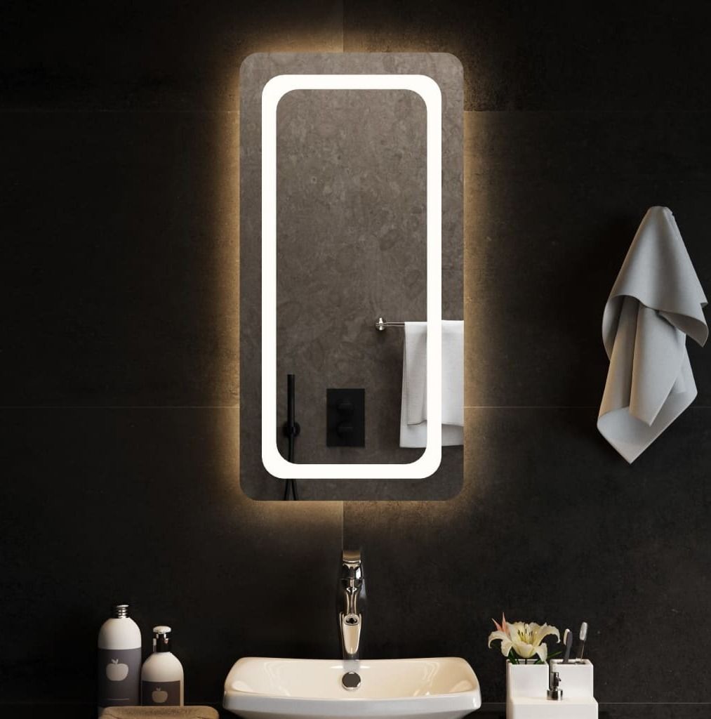 Möbel LED-Badspiegel 40x80 cm - Wandspiegel 3154094