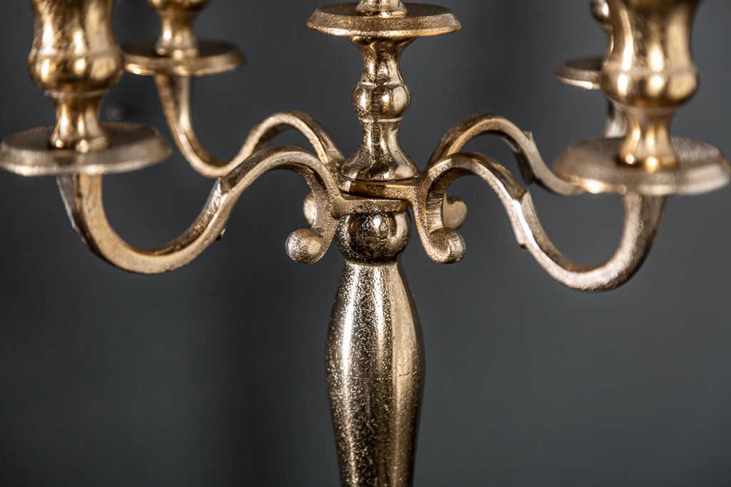 riess-ambiente Kerzenständer MODERN BAROCK 40cm gold Produktbild 5