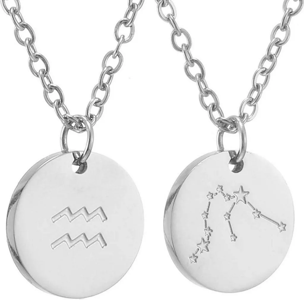 Cadeau mère-fille : Collier zodiaque en or - Bijou de transmission