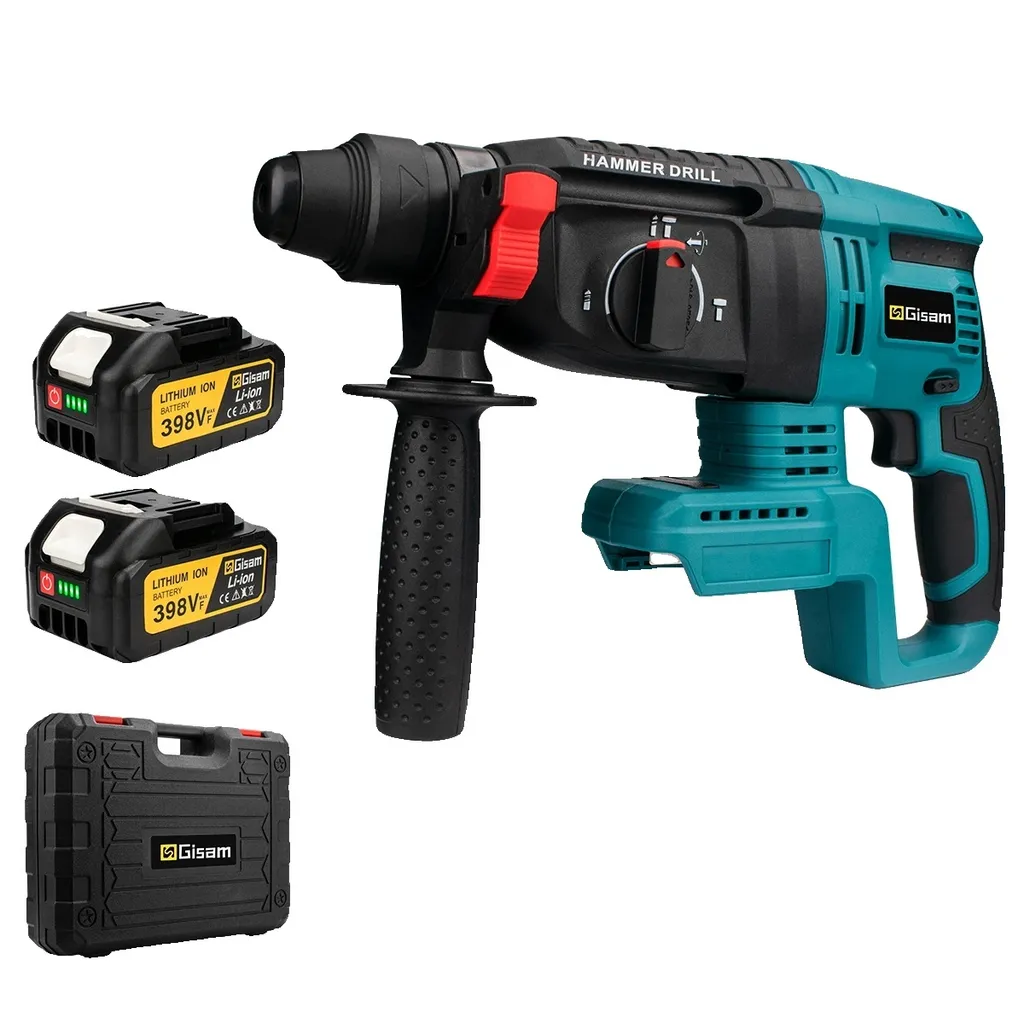 Marteau perforateur sans balais 26mm avec 2 batteries Li-ion 4.0Ah