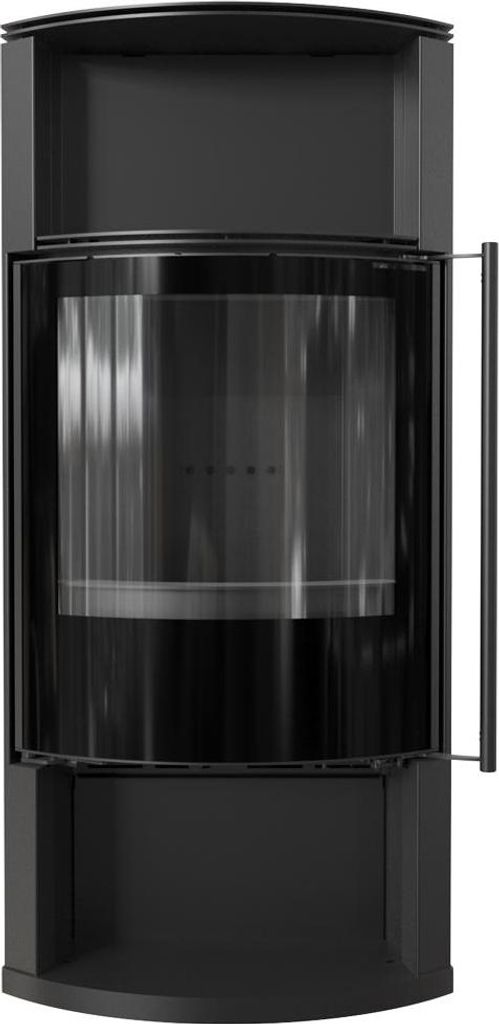Piec stalowy TOFA fi 150 8 kW czarne wyłożenie Zdjęcie produktu 