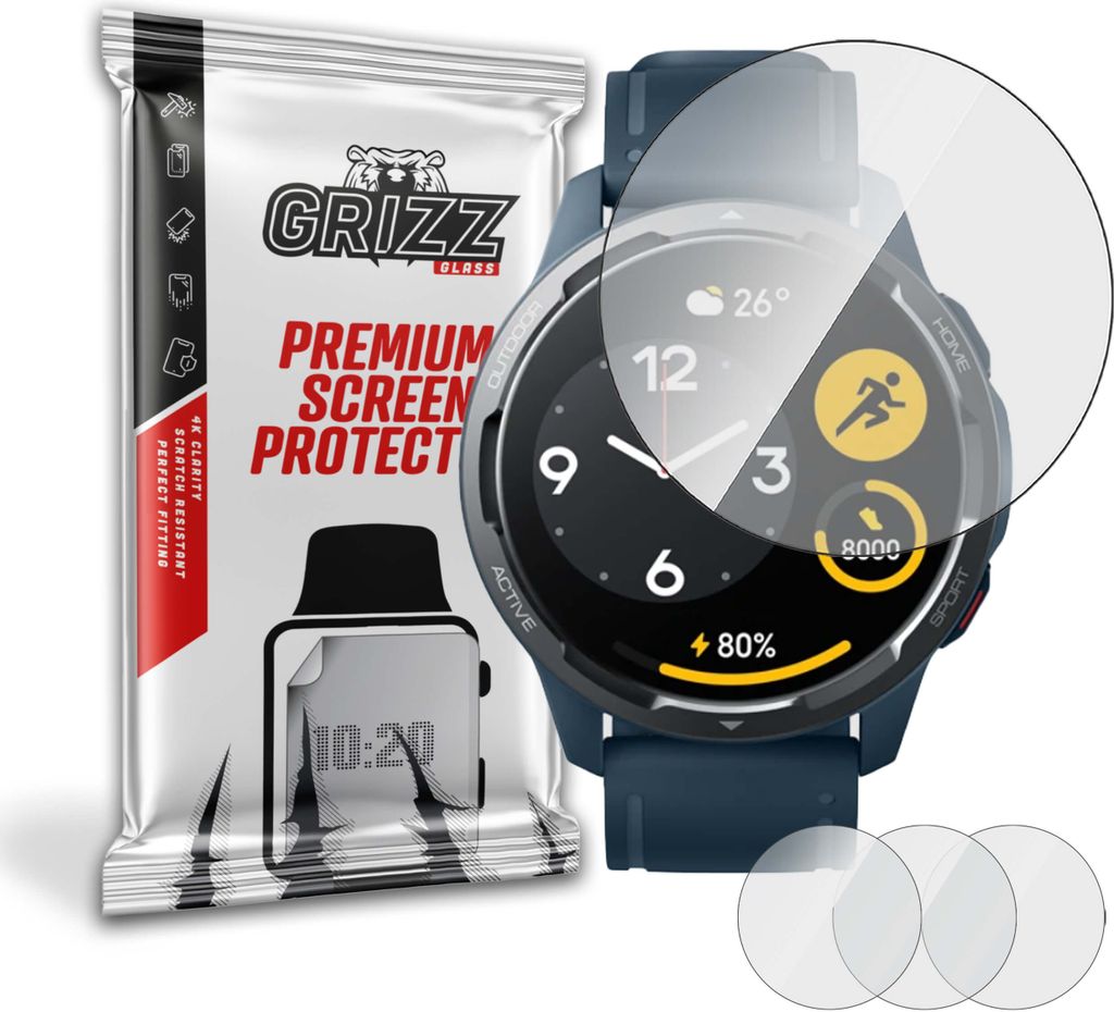 Hydrogel-Folie GrizzGlass Hydrofilm für Xiaomi Watch Color 2