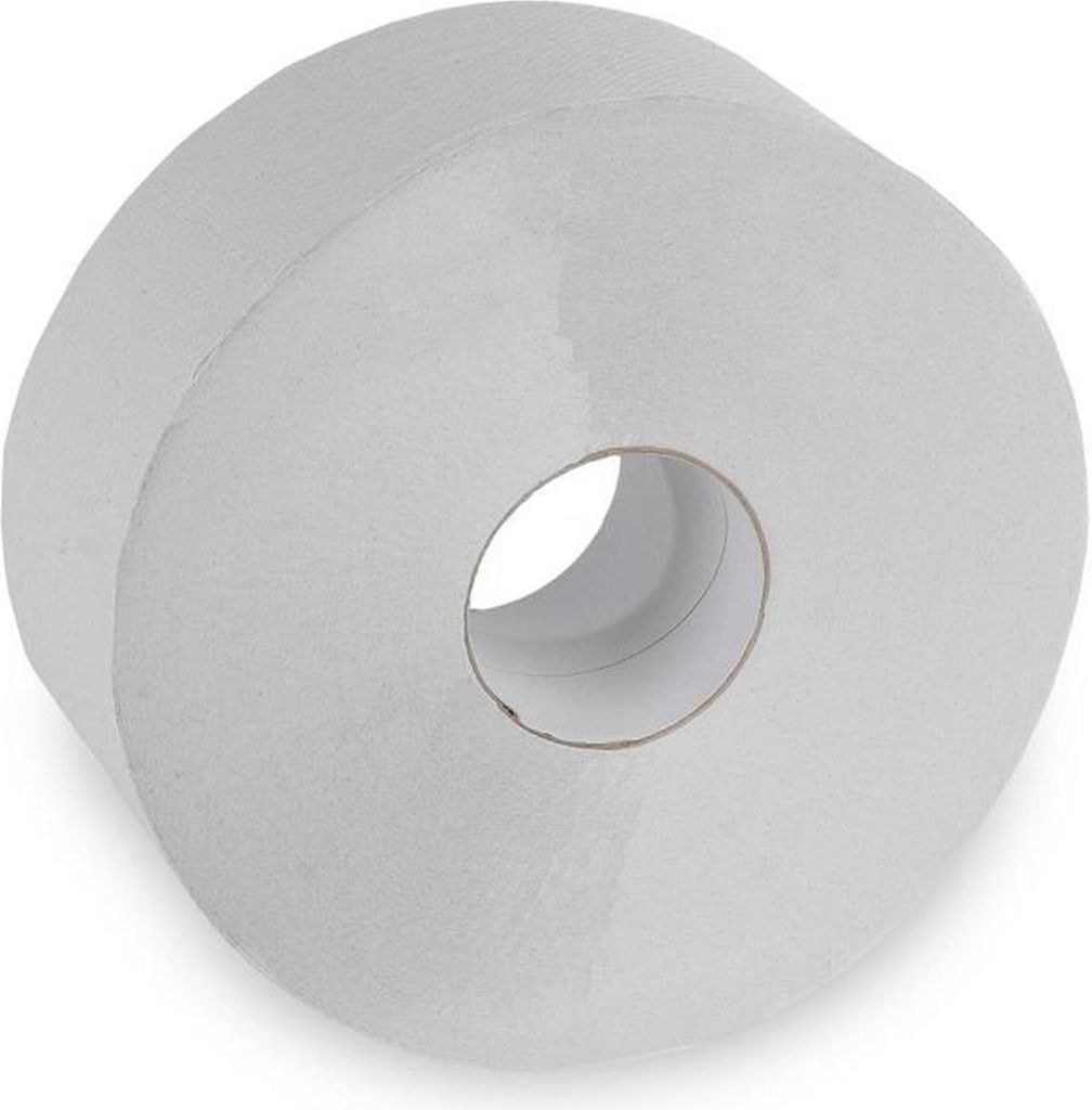 Jumbo Toilettenpapier SemyTop - 2-lagig - DM 25 cm - recycling - 6 Rollen