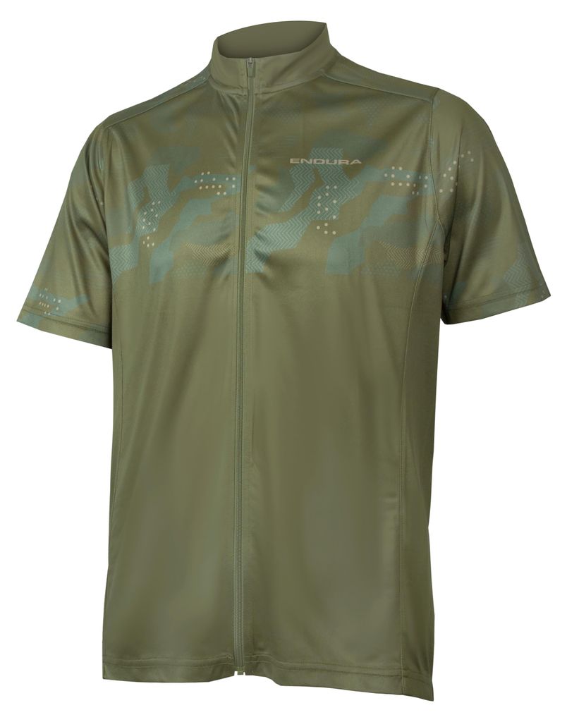 Endura Hummvee Ray S/s Trikot Olivgrün