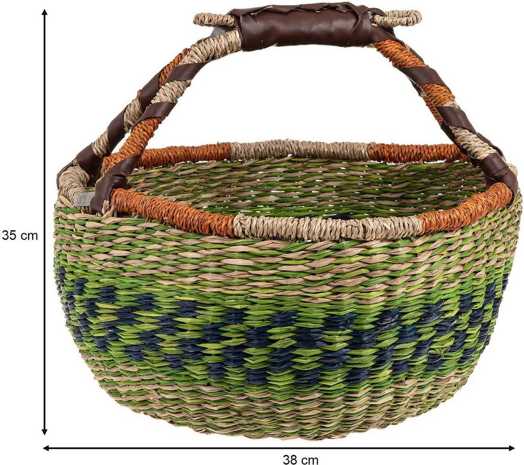 SIDCO Seegras Tasche Kenia Bag Afrika Korb Einkaufstasche Produktbild 8
