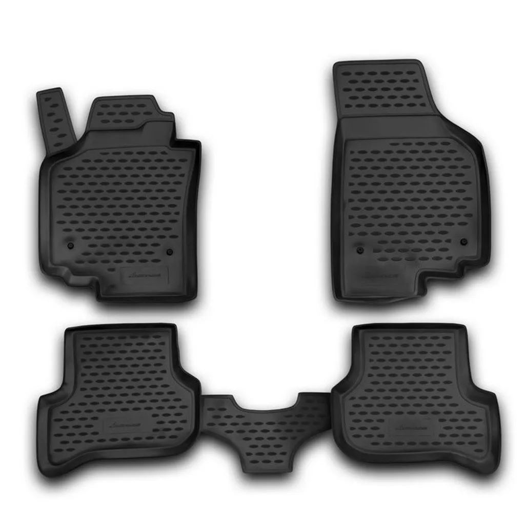 ASC Tappetini Auto Per Seat Altea / Altea XL (2007-2015) - Su Misura, Antiscivolo, Battitacco - 5