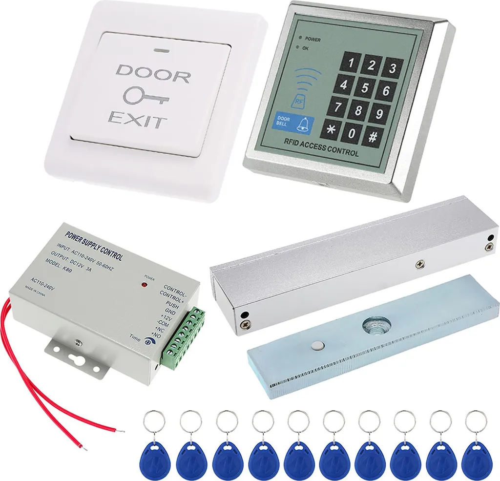 Solution Sécurité Bureau : Kit Contrôle d'Accès RFID et Digicode