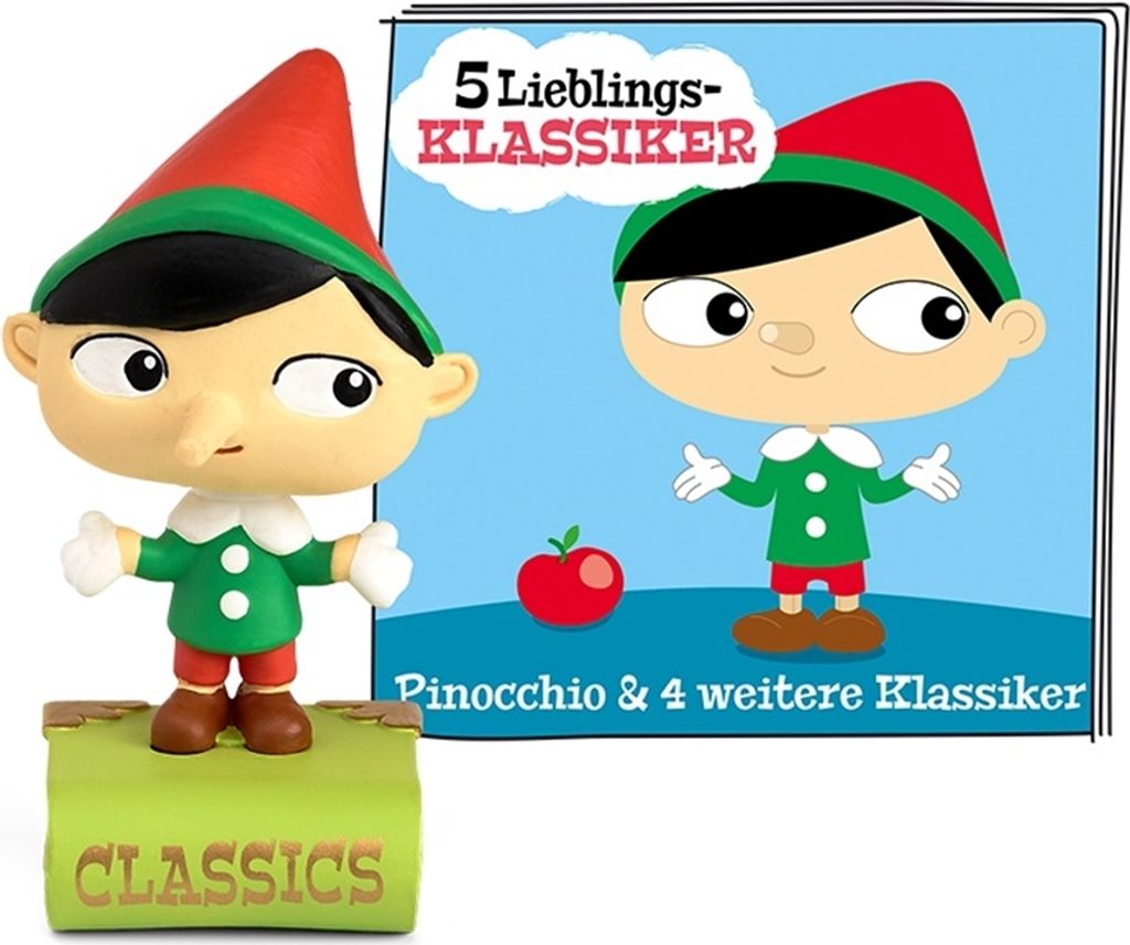 Tonies Hörfigur 01-0120 - 5 Lieblings-Klassiker - Pinocchio Produktbild 