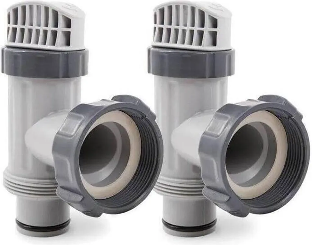 Valvole Plunger Intex 10747 Set 25010 per Manutenzione Filtrazione 1.5"