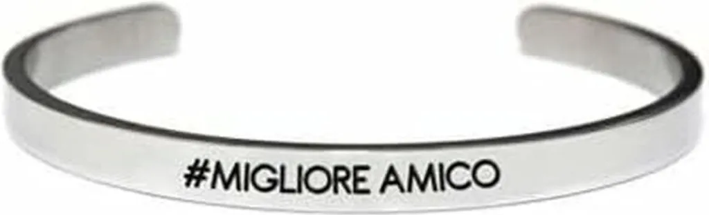 Acquista Bracciale Rigido CO88 8CB-19047 Argentato - Design Moderno Donna