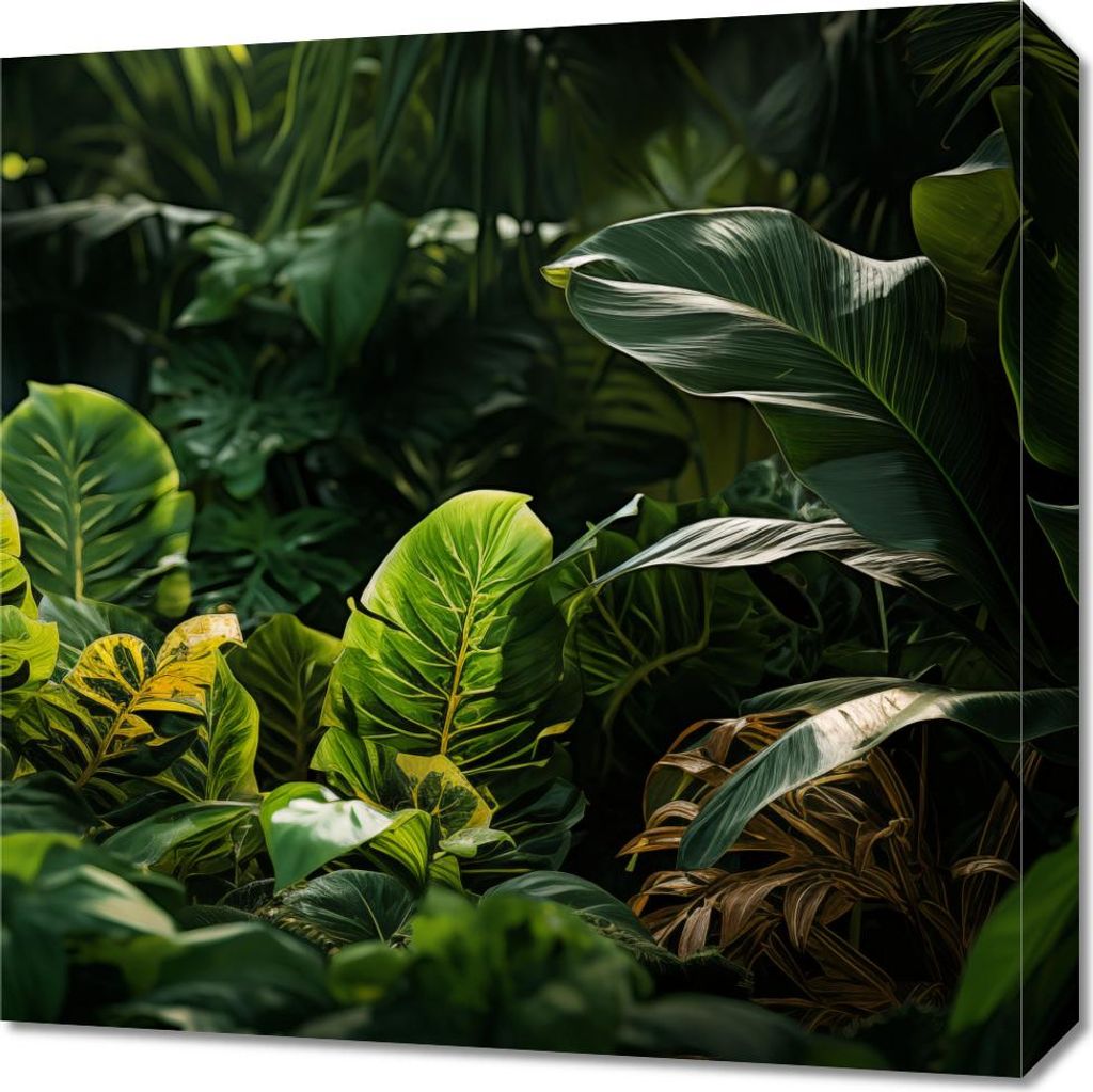 Bild 50x50cm "Ruhige Ecke der Natur"