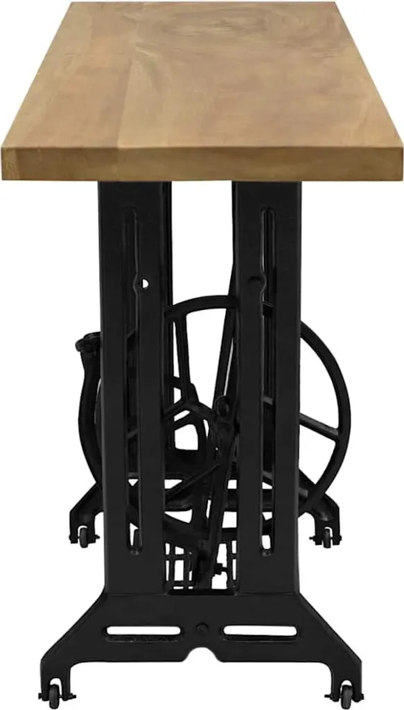 vidaXL Table de console pour machine à coudre 110x40x75 cm en bois chic - 2
