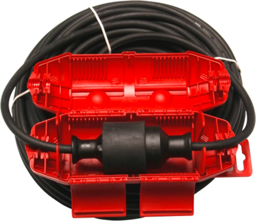 as-Schwabe 48707 as-Schwabe Kabelschutzbox 20,0 cm rot