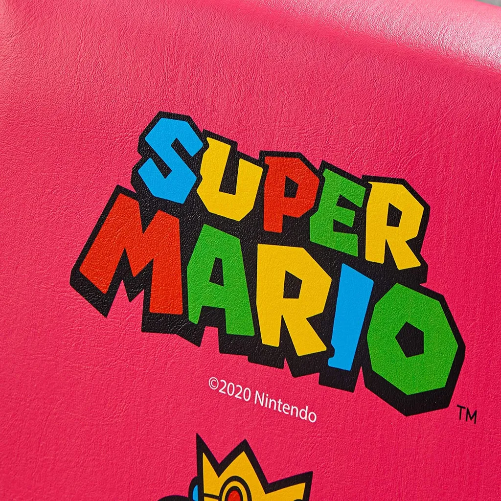 Fauteuil de Jeu Enfant Princesse Peach - Idéal Lecture et Console Switch - 15