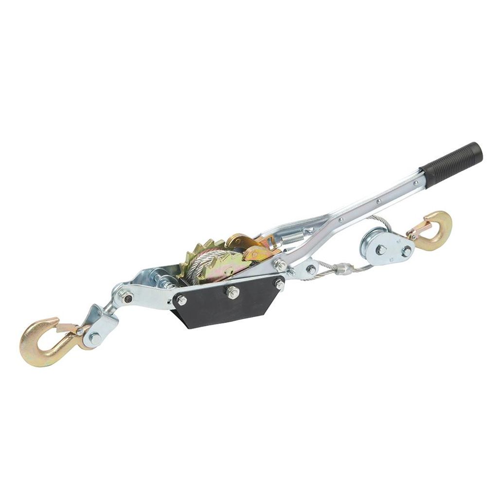 Silverline Schwerlast-Greifzug 2000 kg, 3 m langes Stahlseil