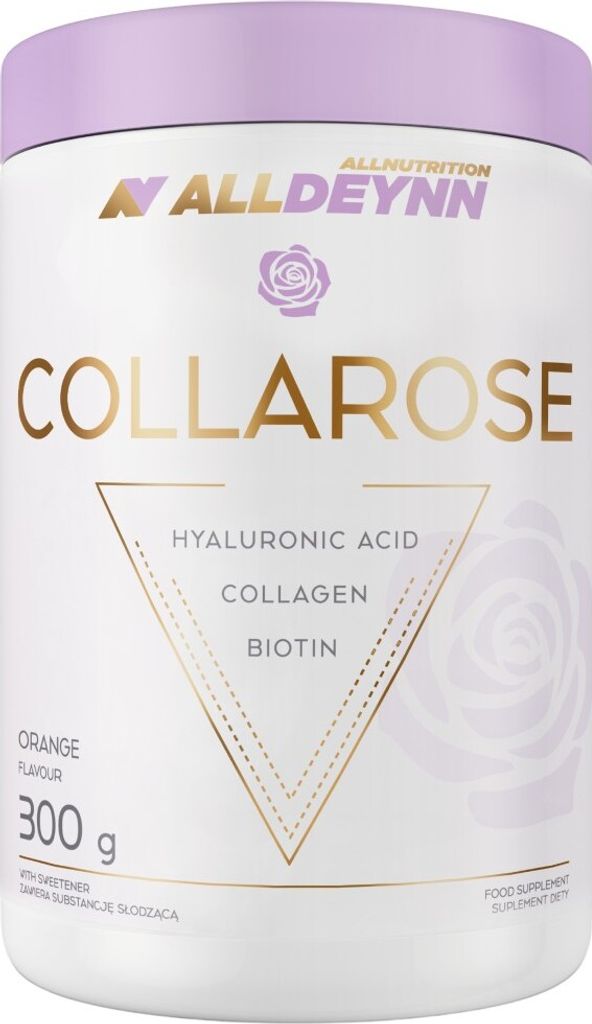 ALLNUTRITION ALLDEYNN Collarose 300 g pomeranč / Kolagen / Obrázek produktu 