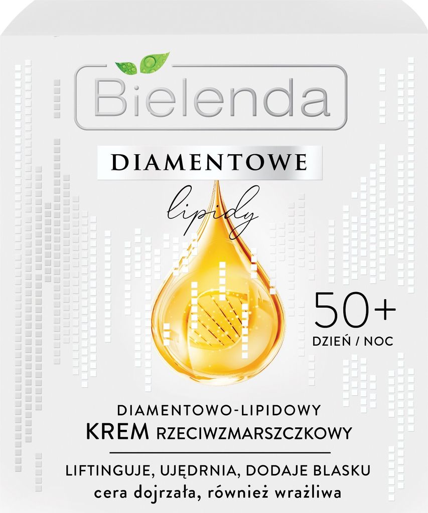 Bielenda Diamond Lipids 50+ Diamant-Lipid Anti-Falten Tages- und Nachtcreme 50ml
