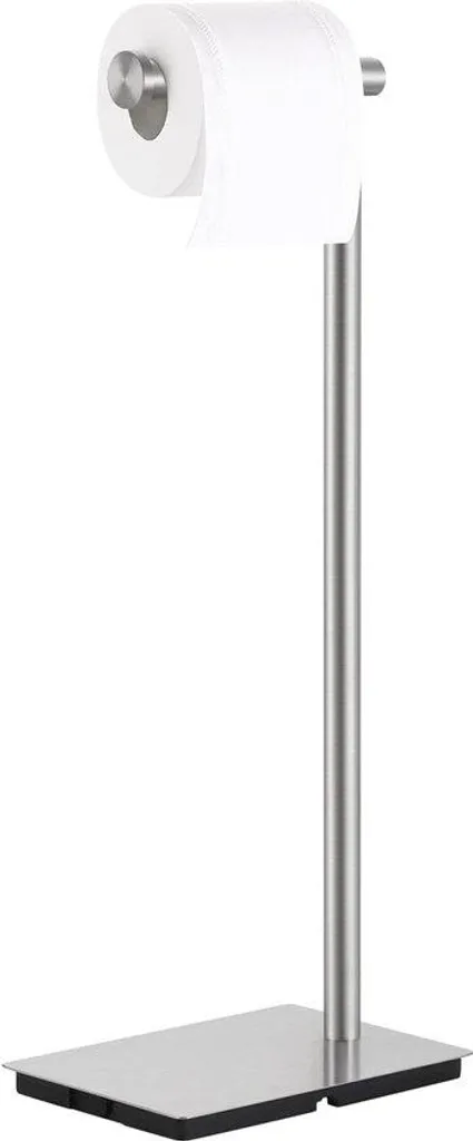 Porte-papier WC stable en inox RVS BPH286S1A : fini la rouille au sol