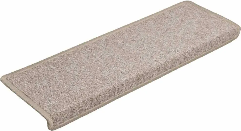 Insonorisation Escalier avec Tapis de Sol 65x21 cm Taupe Lot de 30