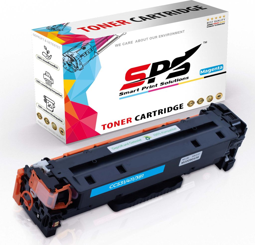 Kompatibel für HP Color Laserjet CM 2320 (CC531A/304A) Toner-Kartusche Cyan