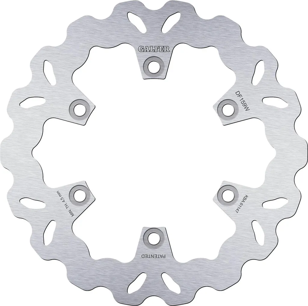 Disque de frein WAVE rigide 270mm Galfer DF159W pour Kawasaki GPZ R S