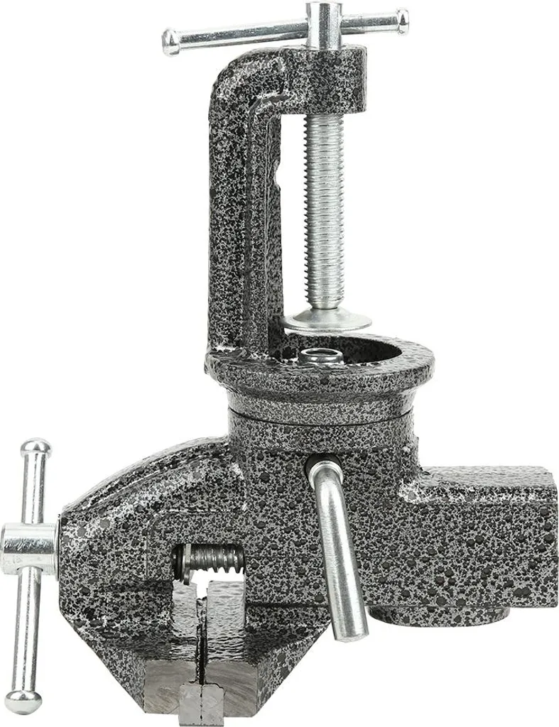 Accessoire de perçage mini-étau 65 mm pivotant pour bricolage précis
