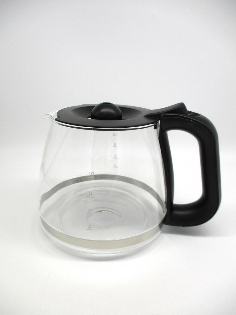 SEB Tefal Kaffeekanne Glaskanne mit Deckel schwarz für WMF Produktbild 