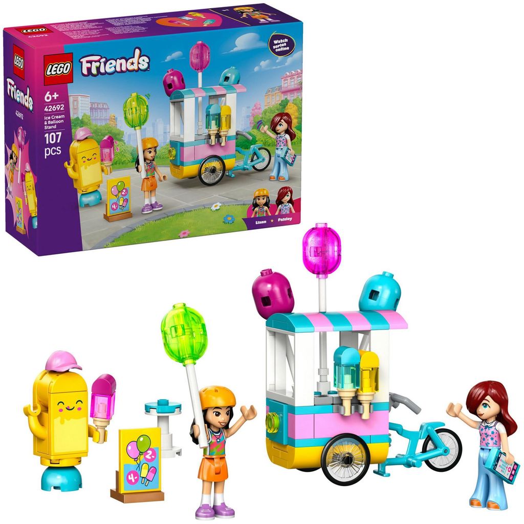 LEGO Friends Stánok so zmrzlinou a balónmi, Stavebnica, 6 Obrázok produktu 