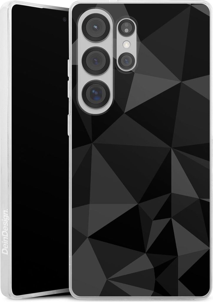 DeinDesign Slim Hülle für Samsung Galaxy S25 Ultra Silikon Case Ultra Dünn Handyhülle Abstrakt Geometric Muster